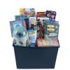 Ohio Basket Chic Anytime gift basket for boys filled with toys coloring books and water bottle