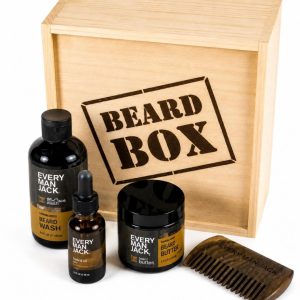 Beard Box with Beard Grooming Kit