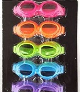 Six colorful silicone beer goggles drink markers perfect for parties
