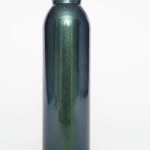 Insulated slim stainless steel tumbler in gradient green and blue colors.