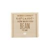 Laser engraved birch wood corporate coffee gift box by Ohio Basket Chic featuring sliding lid