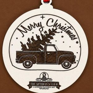 Personalized Christmas Truck Ornaments - Perfect for Corporate Branding