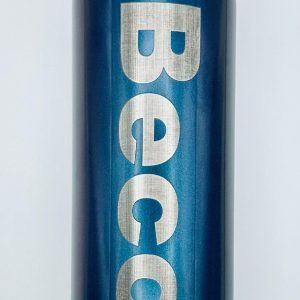 Personalized stainless steel tumbler with custom laser engraving for employee appreciation gifts.