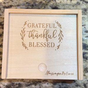 Gift Card Size Wooden Gift Box