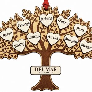 Corporate Tree Ornament - Up to 10 Names