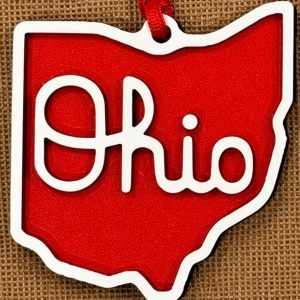 State of Ohio Ornament