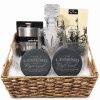 Personalized Retirement Bourbon Decanter Set Custom Whiskey Gift Basket