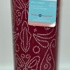 Raspberry colored 20 oz stainless steel tumbler for gifts